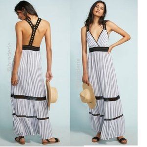 Anthropologie Jaluit Striped Maxi Dress